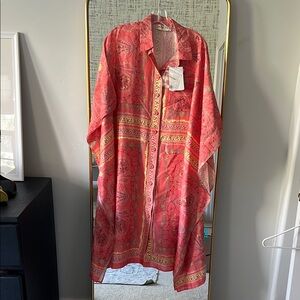 Vibrant Pink and Gold PUCCI Kaftan 🩷 WITH TAGS, never worn